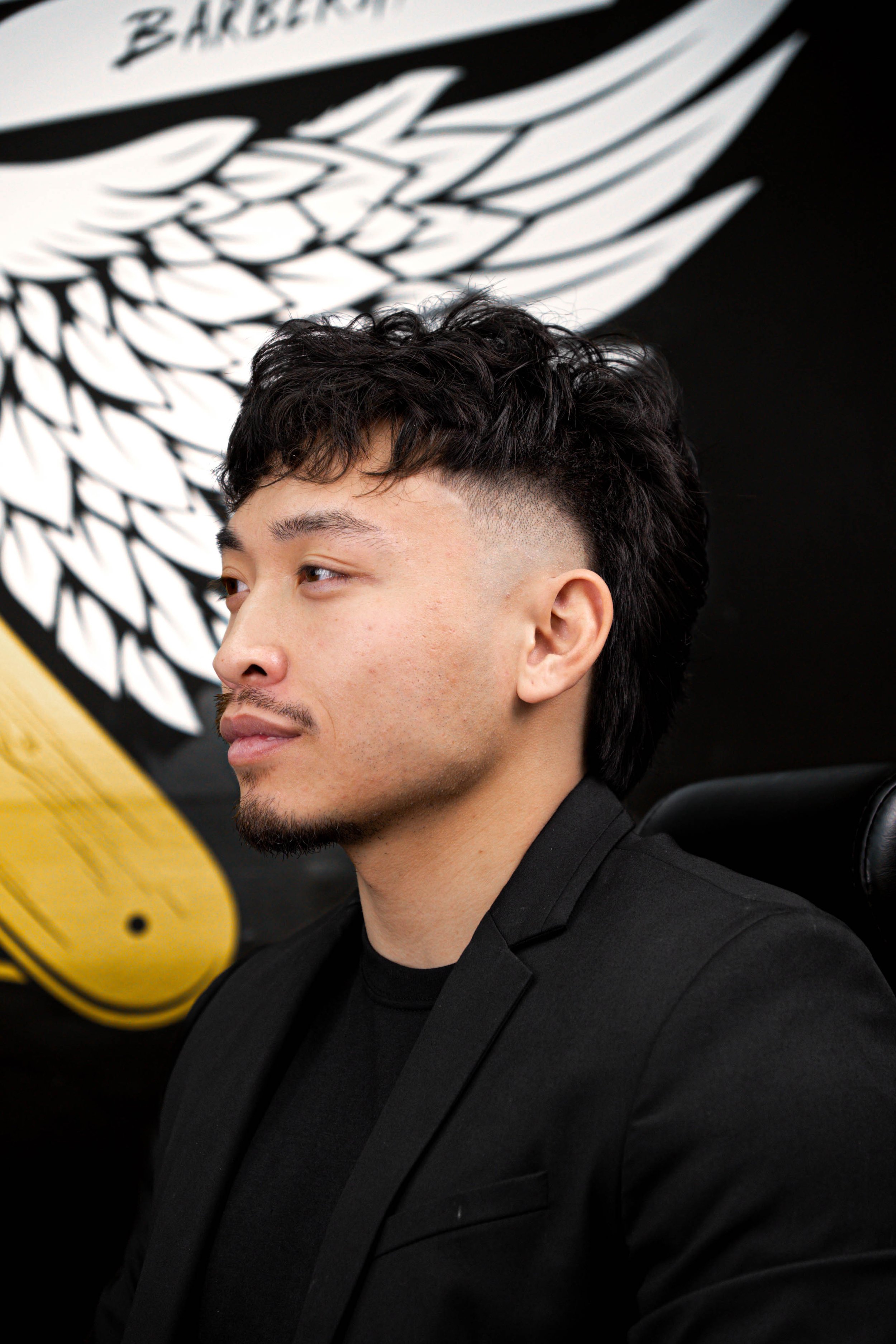 Precision fade at Certified Cutz Barbershop Oakland