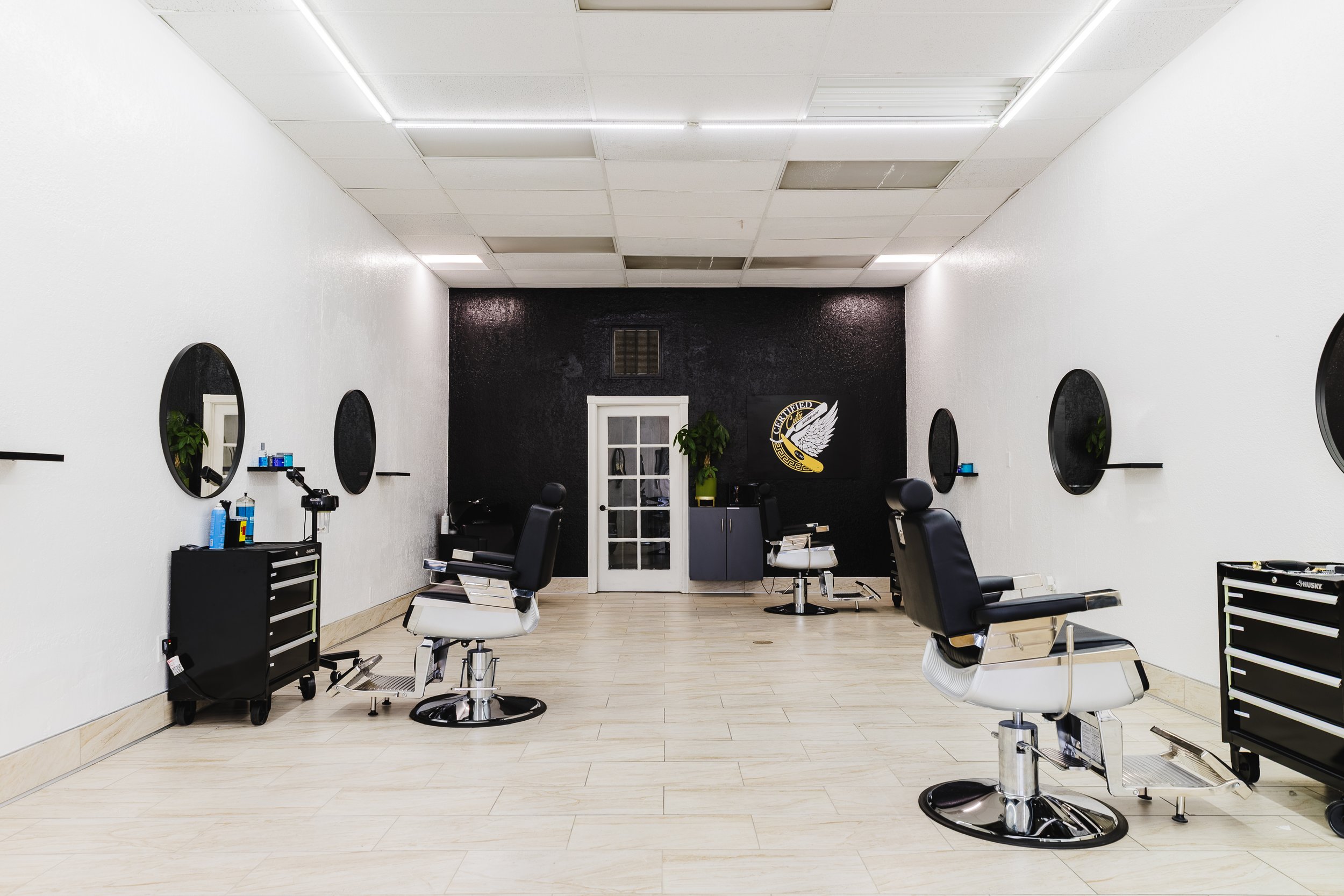 Certified Cutz Barbershop - Oakland interior