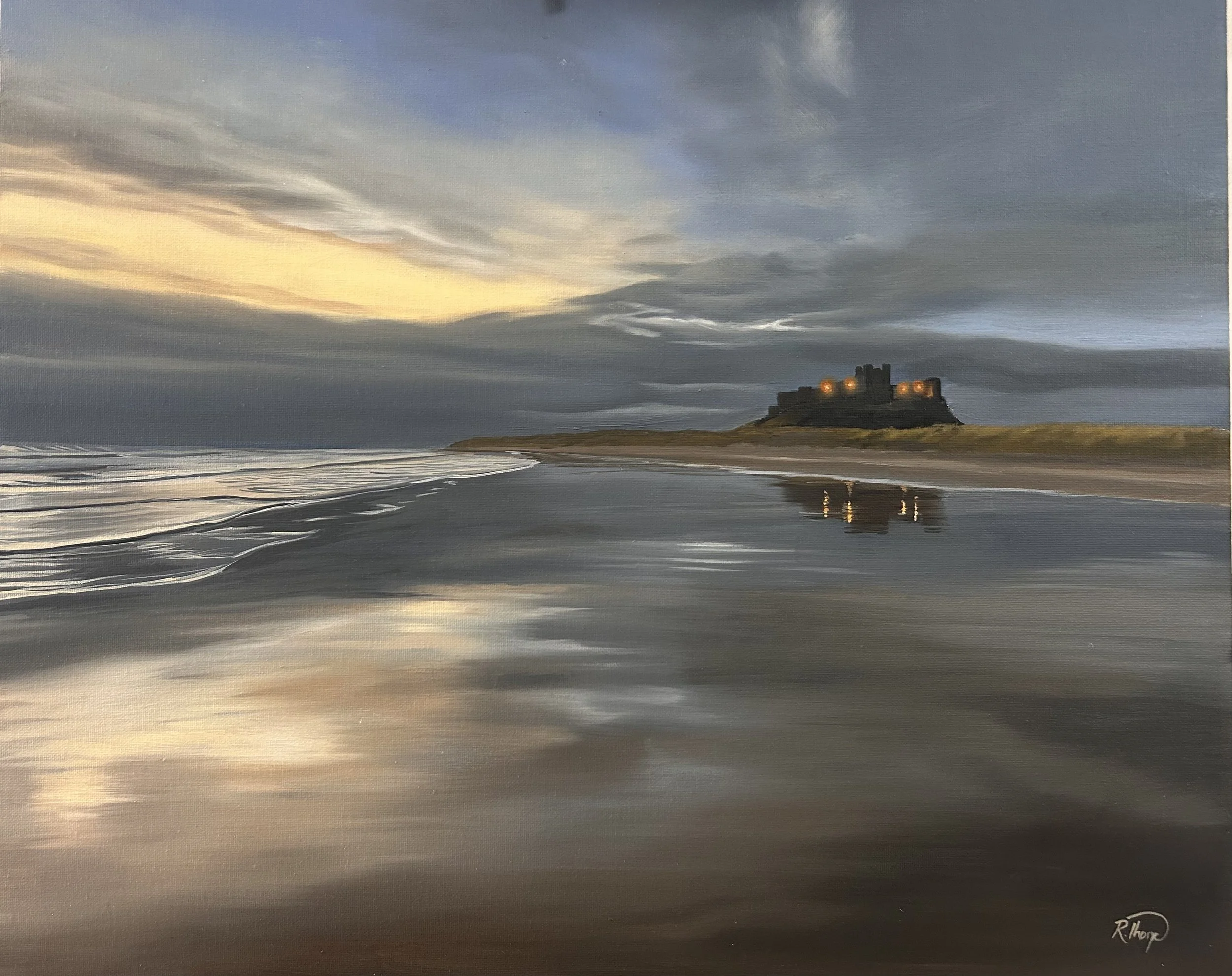 Bamburgh Castle, Daybreak