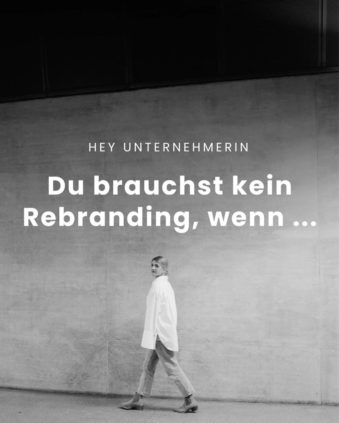 Eigentlich ist es ziemlich einfach.
Wenn du diese Fragen mit Ja beantworten kannst, brauchst du wahrscheinlich kein Rebranding:

&bull; Deine Wunschkunden verstehen sofort, was du anbietest. &bull; Dein Auftritt baut Vertrauen auf. &bull; Du musst de