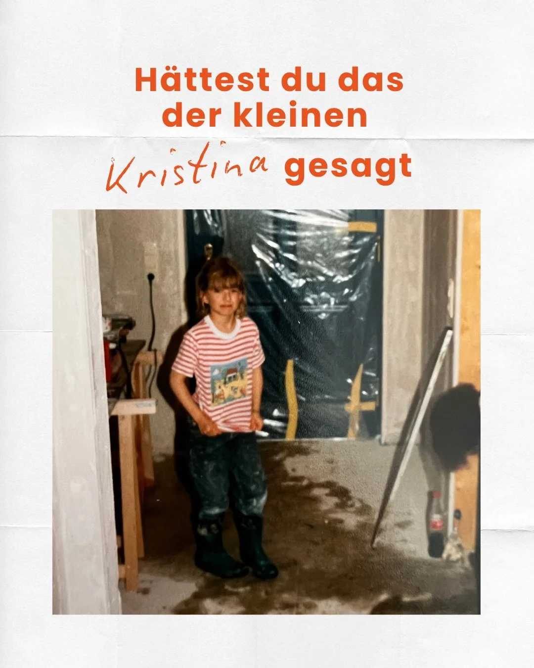 Bei einem Vortrag wurde ich nach 
meinem &bdquo;Warum&ldquo; gefragt.
Ich musste nicht lange &uuml;berlegen. 
 Denn in mir schlagen zwei Herzen, 
die doch irgendwie eins sind:  Das Herz der kreativen Kristina, die ihr ganzes Leben lang gemalt, get&ou