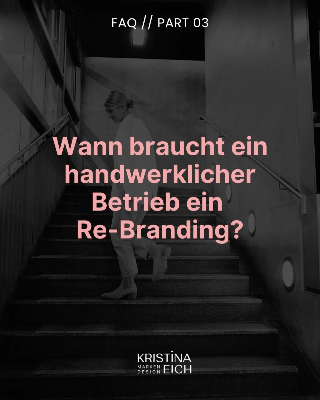 Ich wurde schon &ouml;fter gefragt: 
&bdquo;Kristina, woran erkenne ich denn, 
dass unser Betrieb ein Rebranding braucht?&ldquo; 🤔

Und die Antwort ist:
 Es gibt selten dieses eine Warnsignal 🚨 

Viel &ouml;fter sind es kleine Dinge, die sich &uuml