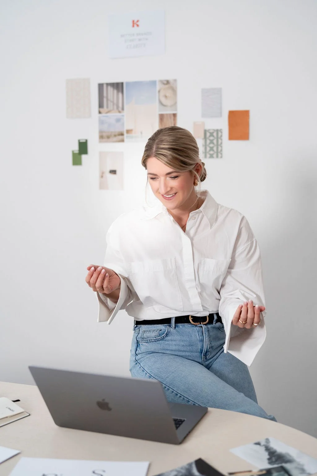 So läuft ein Branding-Projekt bei Kristina ab.