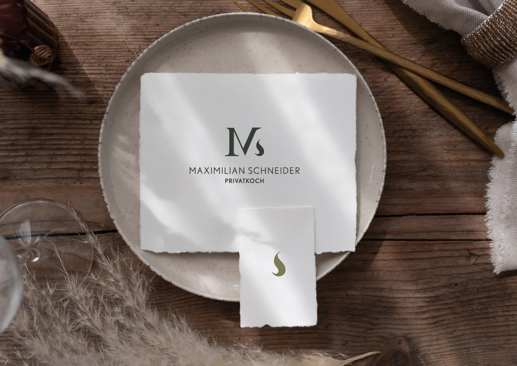 Branding Privatkoch Personal Brand Design