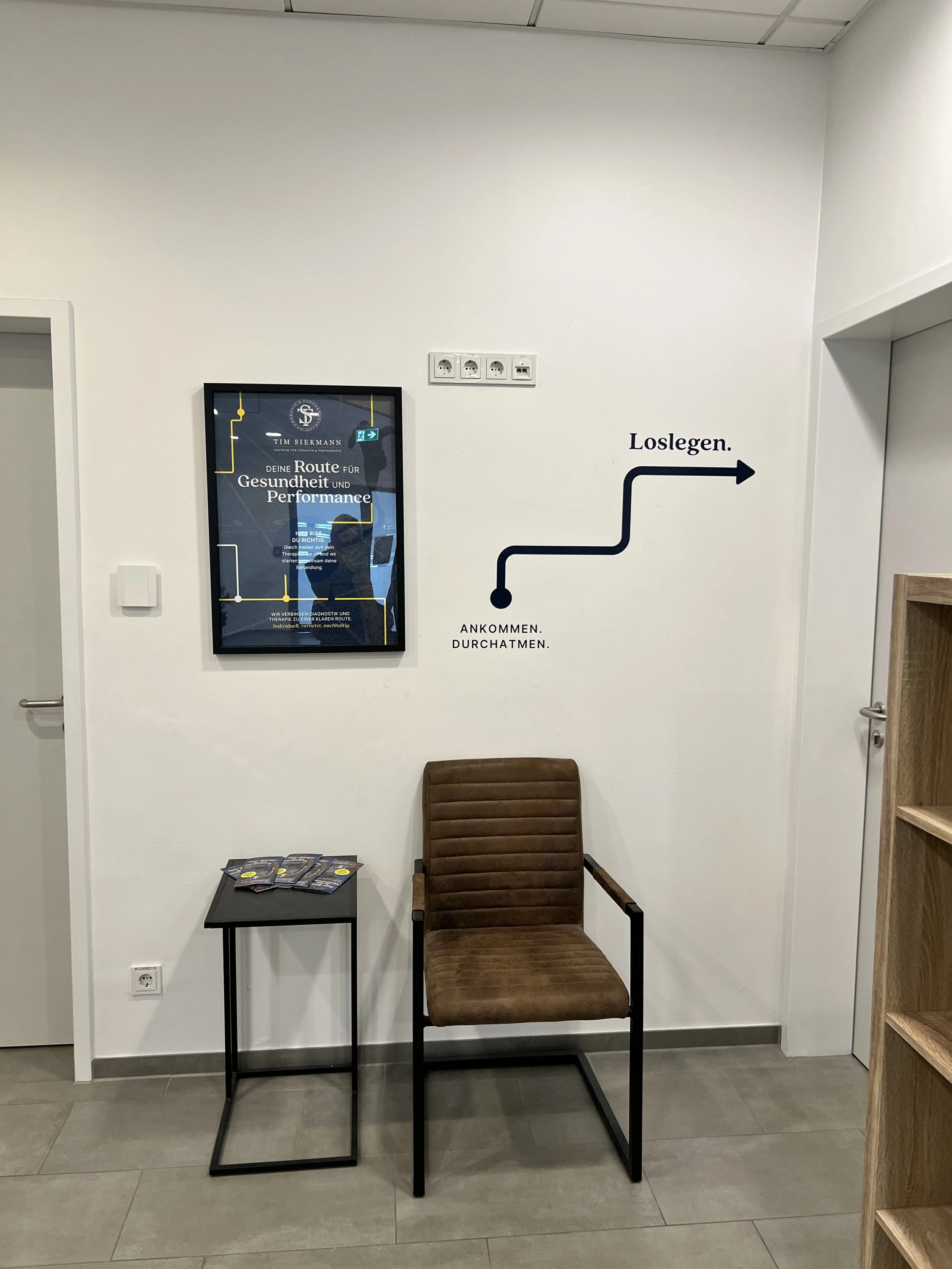 Intrerior Design Physiotherapie Design Marke Branding Praxis