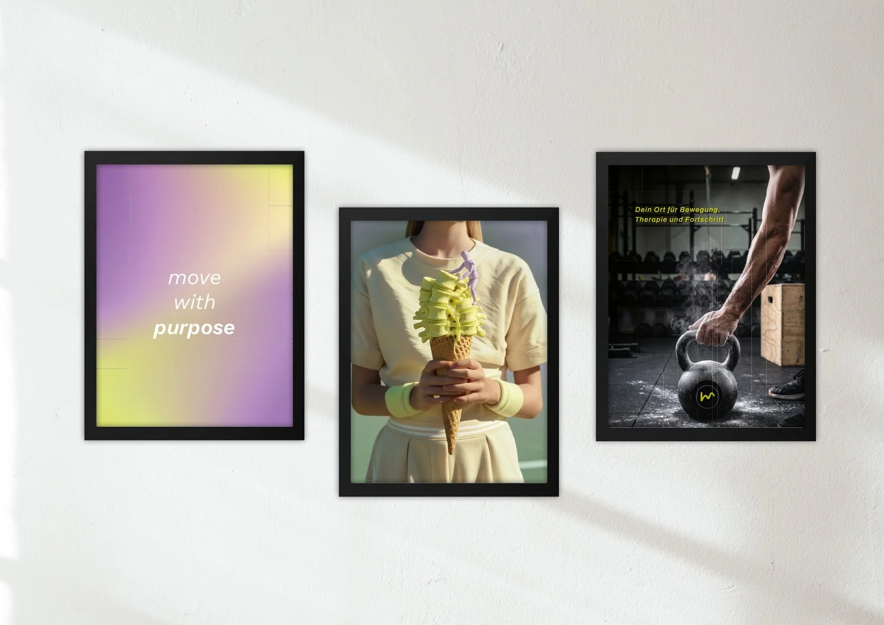 IMPACT Physiotherapie & Performance | Branding, Logo, Einrichtungskonzept