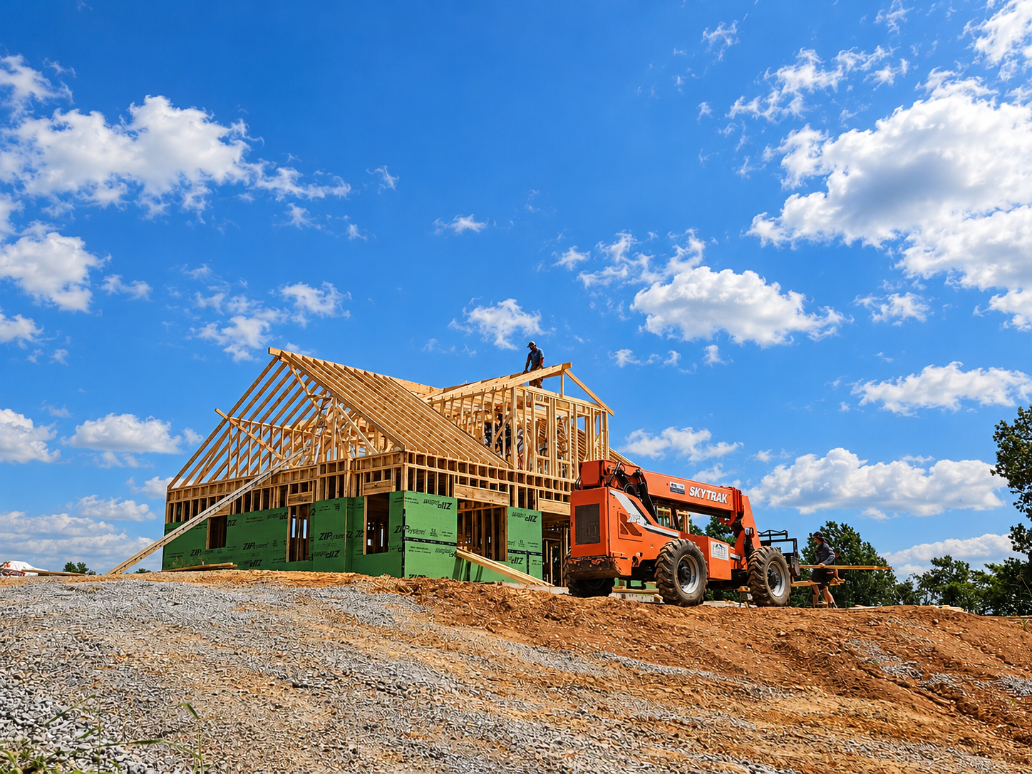Framed House Under a Brilliant Sky.png