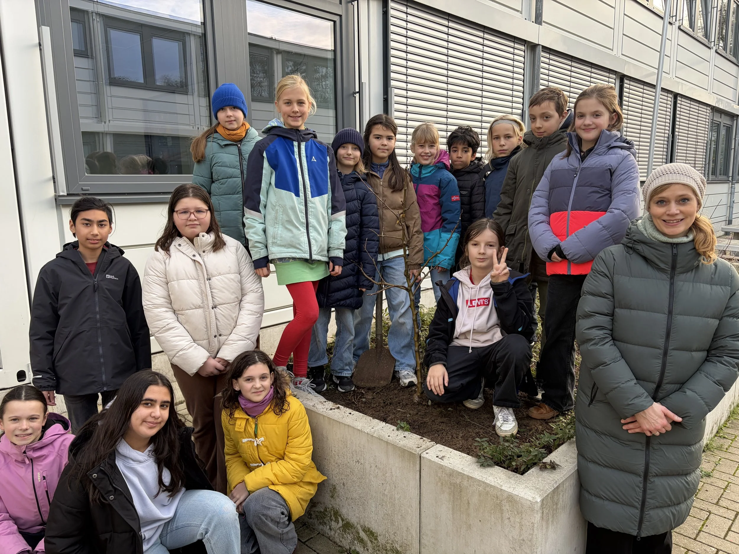 Jahrgangsbaum 2025 gepflanzt