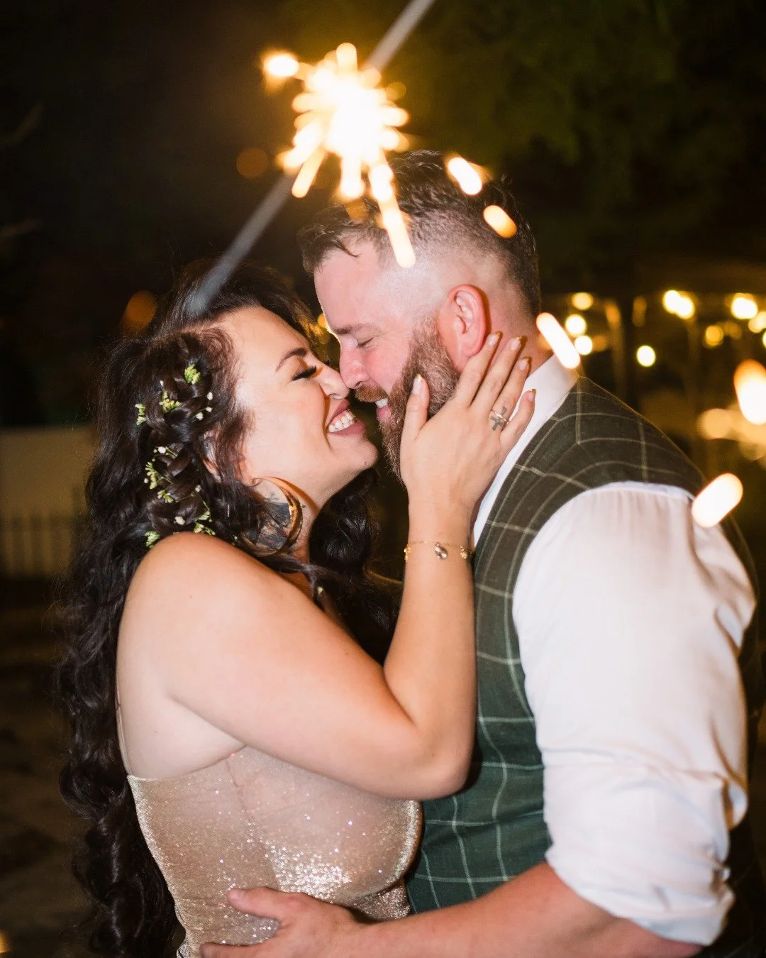 Sparkler exits have a way of turning the end of the night into a celebration all its own. 

Photographing moments like these means keeping my eyes peeled for those joyful embraces and tiny gestures that often go unnoticed. The real magic comes from l