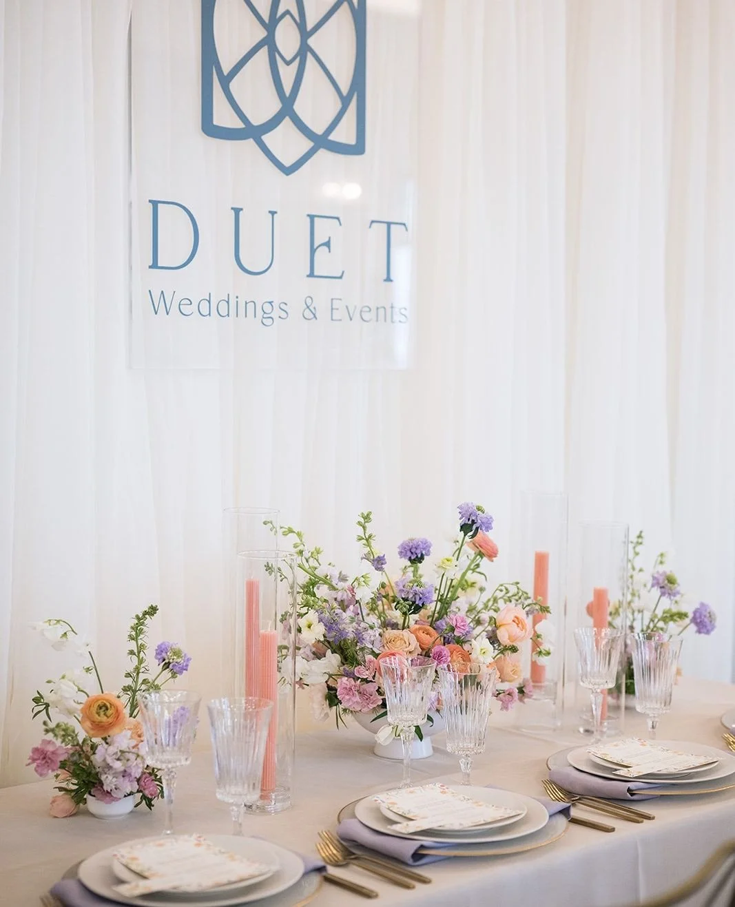 Soft pastels, delicate florals, and a table designed to feel as beautiful as it was welcoming.⁠
⁠
#WeddingDesign #WeddingInspiration #LuxuryWeddingDesign #WeddingTablescape #FloralDesign #EventDesign #WeddingReceptionDecor⁠
⁠
Floral: @highmountainflo