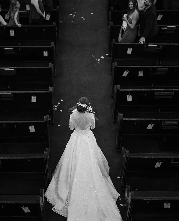 The moment she had been walking toward all along.⁠
⁠
Photography: @morganleighphotography⁠
DJ: @powell.weddings.events⁠
Florist: @highmountainfloral⁠
Wedding Planner: @kaushay.co⁠
Venue: @solitudemountain⁠
Cake/Bakery: @saltcakecity⁠
Makeup,Hair Styl