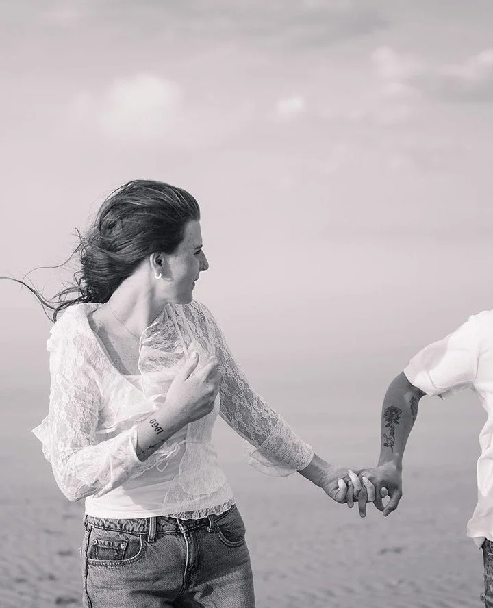 Running toward forever, one barefoot step at a time.⁠
⁠
#UtahEngagementPhotographer⁠
#GreatSaltLakePhotos⁠
#EngagementSession⁠
#CouplesPhotography⁠
#LoveStory