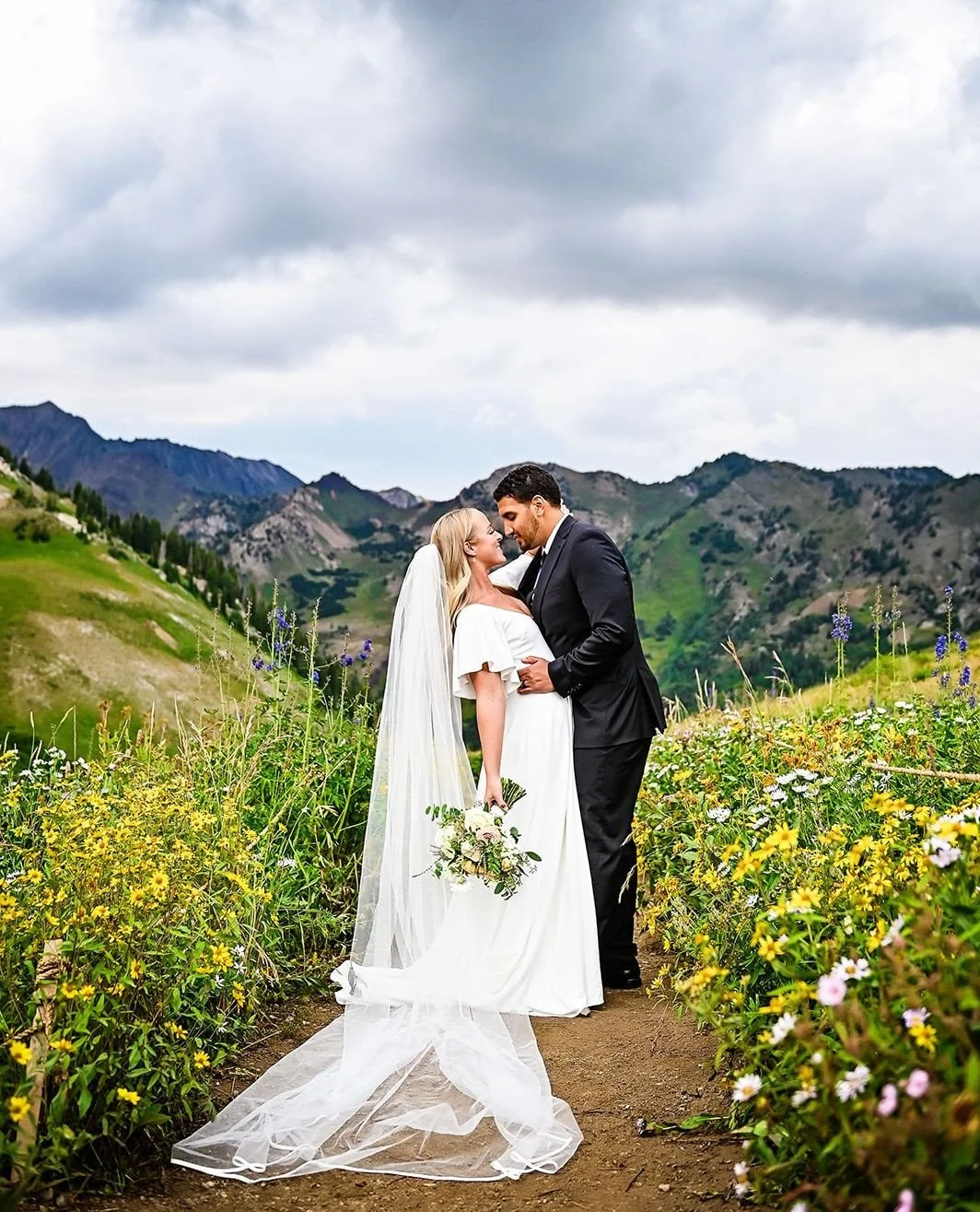 The forecast called for rain.⁠
⁠
Instead, it gave them moody skies, mountain peaks, and the kind of light photographers dream about.⁠
⁠
The best wedding days aren't perfect because everything goes according to plan. They're unforgettable because two 