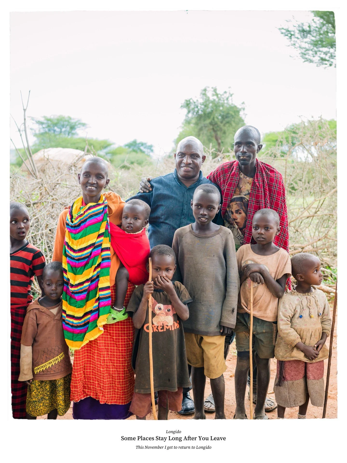 This November, I get to return to Longido.⁠
⁠
The first time I traveled there, I came home with a different understanding of connection, perspective, and presence. The people I met and the moments I experienced have continued to shape the way I see t