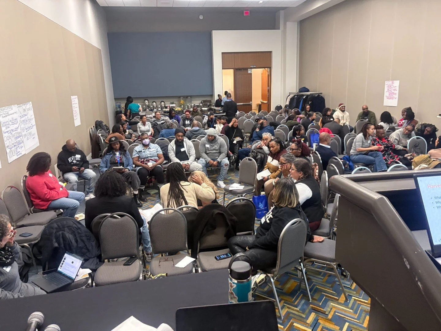 This moment reminded us of the power that rises when Black harm reductionists come together with intention and clarity. From the pre convening to the mixer, we were surrounded by brilliance, laughter, and the steady heartbeat of our people doing the 
