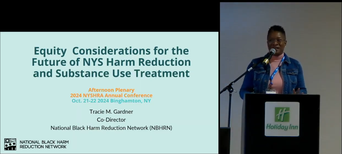 Keynote Address at the New York State Harm Reduction Alliance