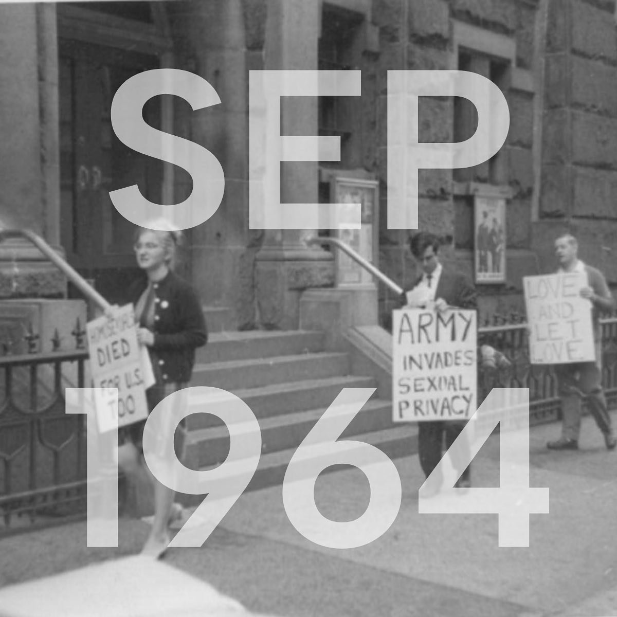 Did you know the first demonstration for LGBTQ+ rights in the US happened five years before Stonewall?

On September 19, 1964, Randy Wicker organized a protest outside of the U.S. Army Building in Lower Manhattan to protest the military&rsquo;s discr