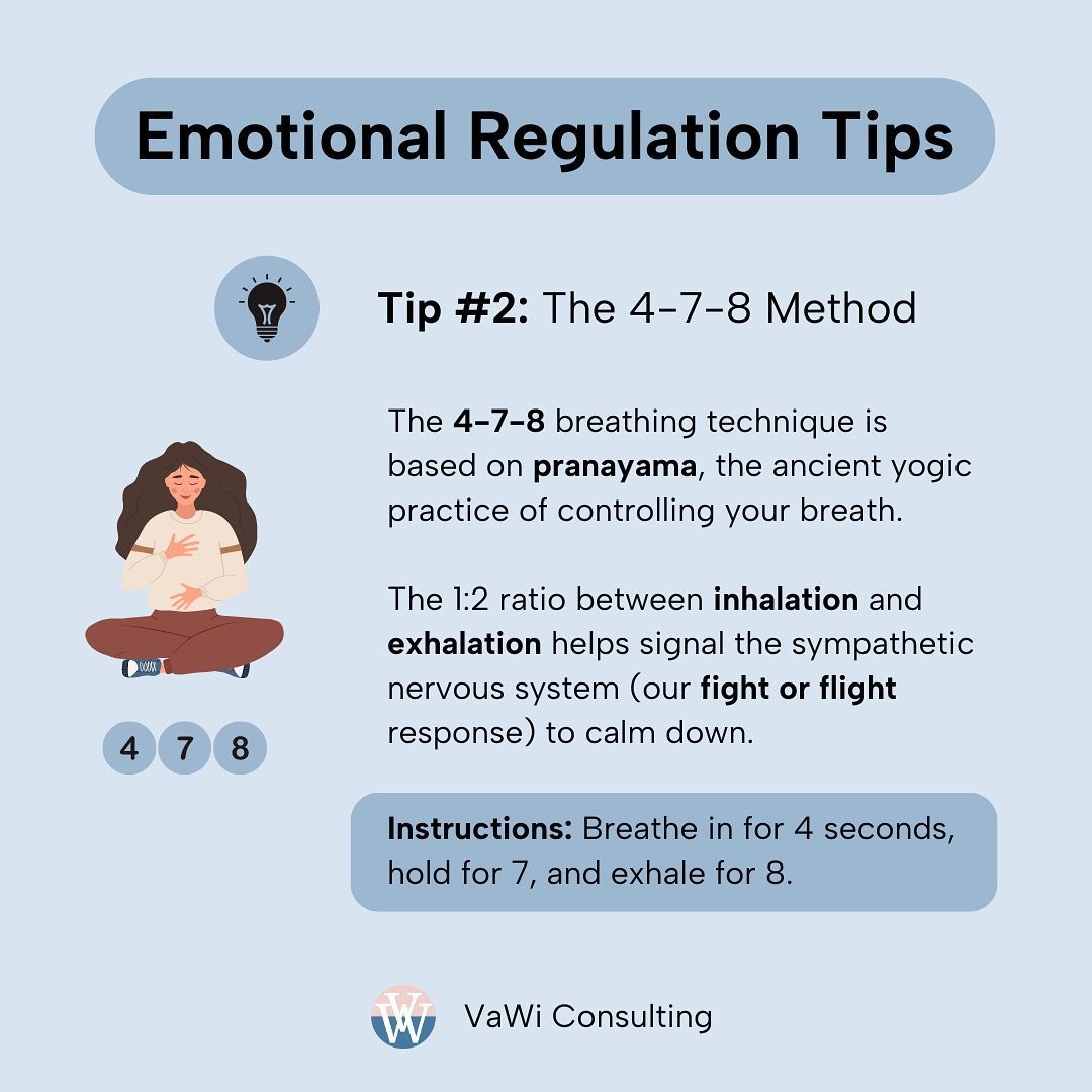 Did you know you can trick your body into calming down by controlling your breath?

The 4-7-8 method, based on the pranayama yogic breath techniques, can signal your body&rsquo;s fight or flight response, to relax and slow down.

According to the Anx
