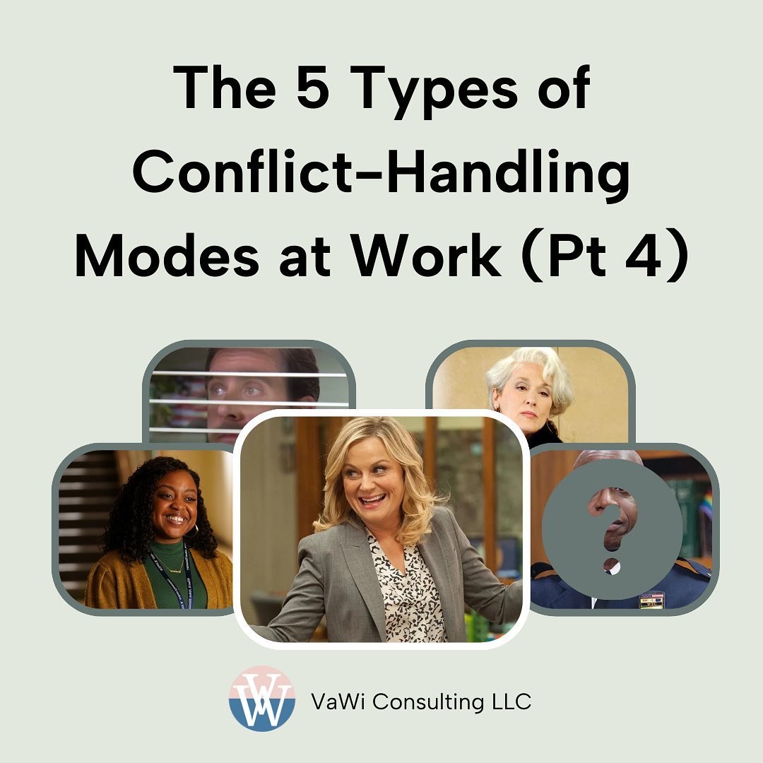 60-80% of organizational difficulties stem from strained relationships among employees.

In the fourth of a five-part series on the ways we can manage conflict at work, we have: Collaborating.

This is the most common managing conflict mode. However,