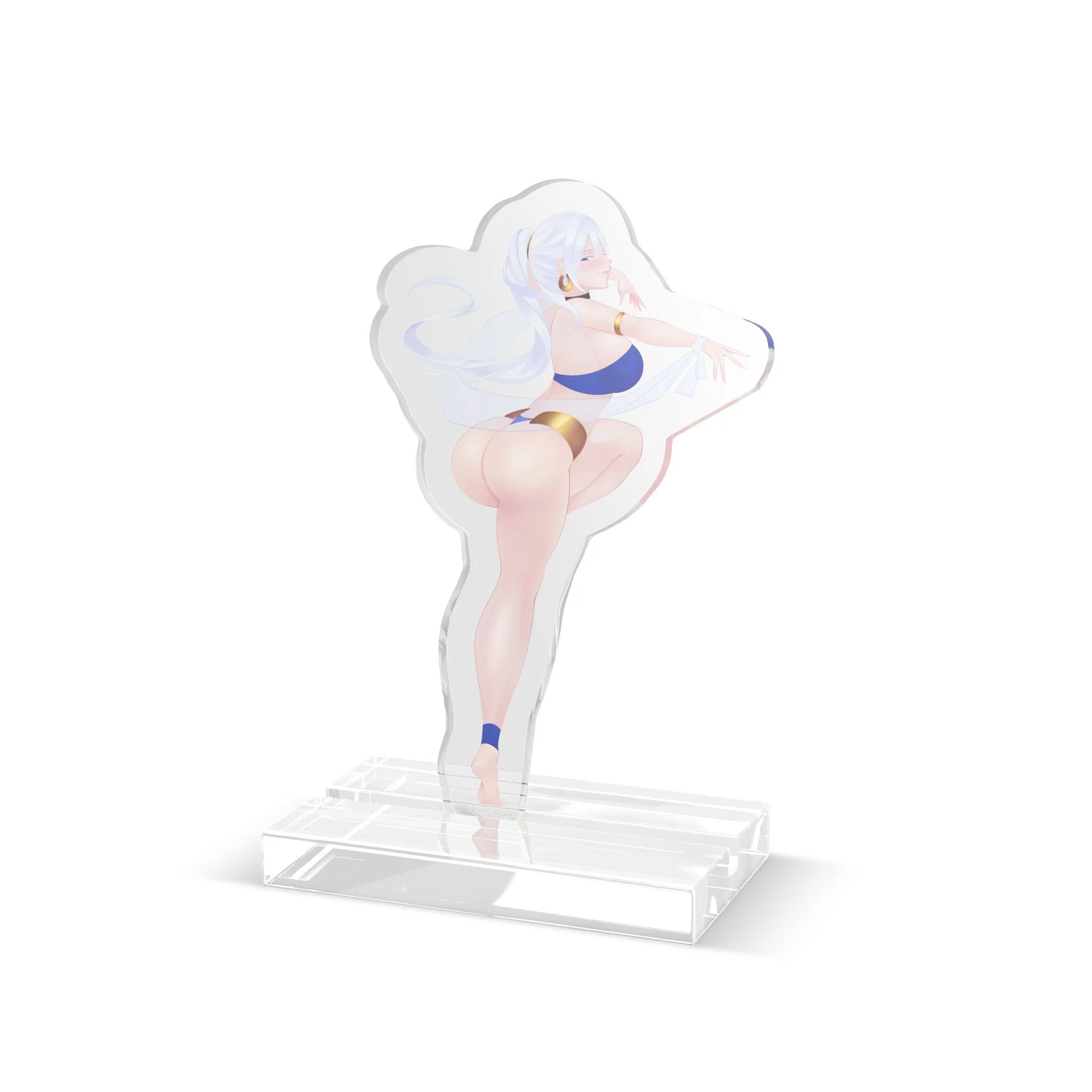 Belly Dancer Weiss Standee