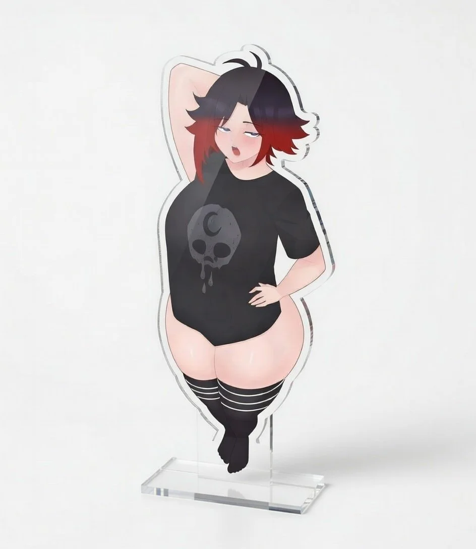 Cute Goth Ruby Standee