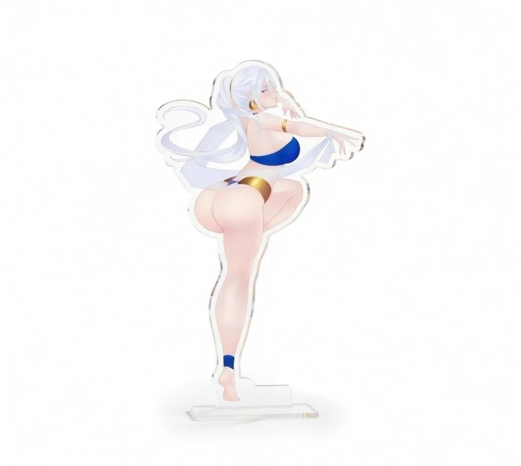 Belly Dancer Weiss Standee