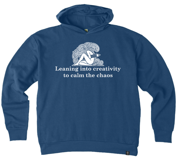 Leaning into creativity_Unisex sweatshirt.png