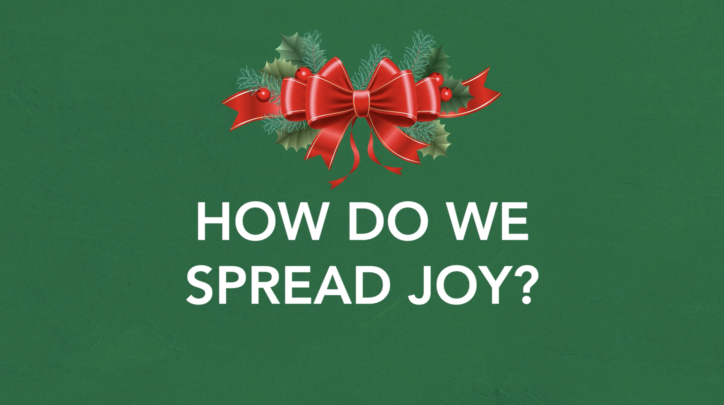 Oakland Community College Holiday Video