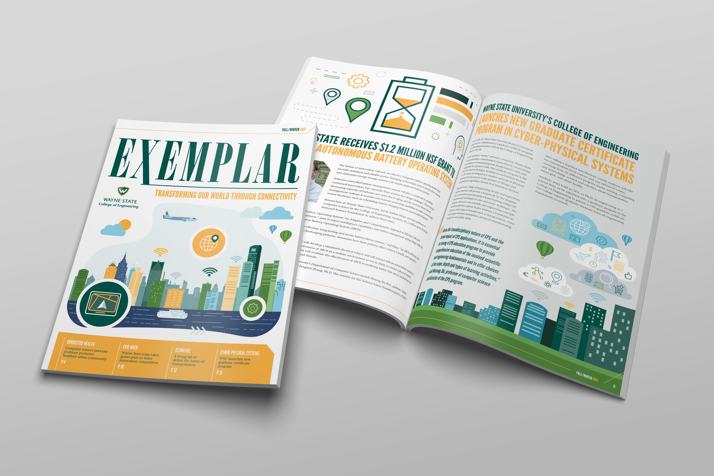 Wayne State University Exemplar Magazine