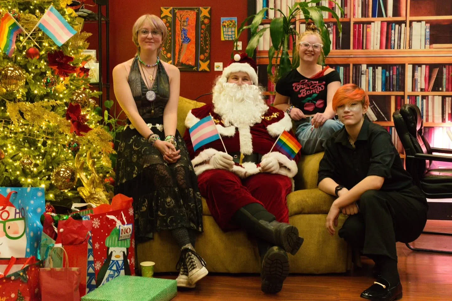 Thank you to everyone who came out to our Queer Holiday Gift Exchange today in Twin Falls! 🎁🩵 We are so grateful for our community and the love that filled the space.

We were especially touched to receive extra gifts dropped off early for folks wh