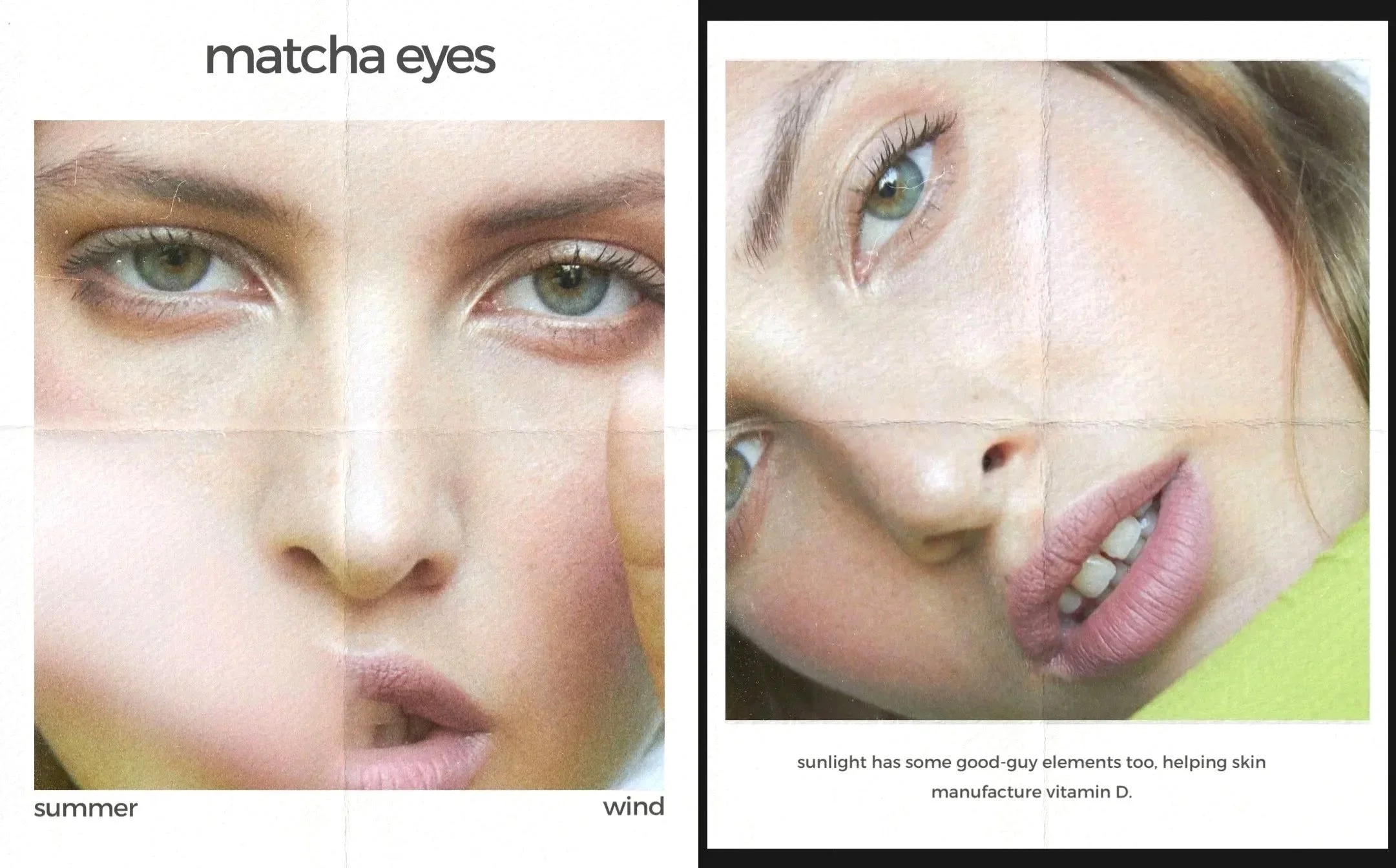Matcha Eyes Editorial