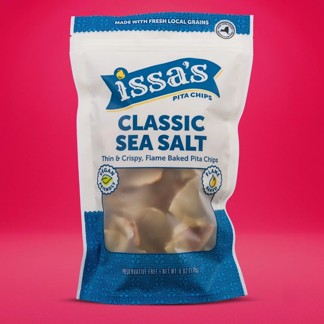 Issa's Pita Chips: Sea Salt (Pack of 6)