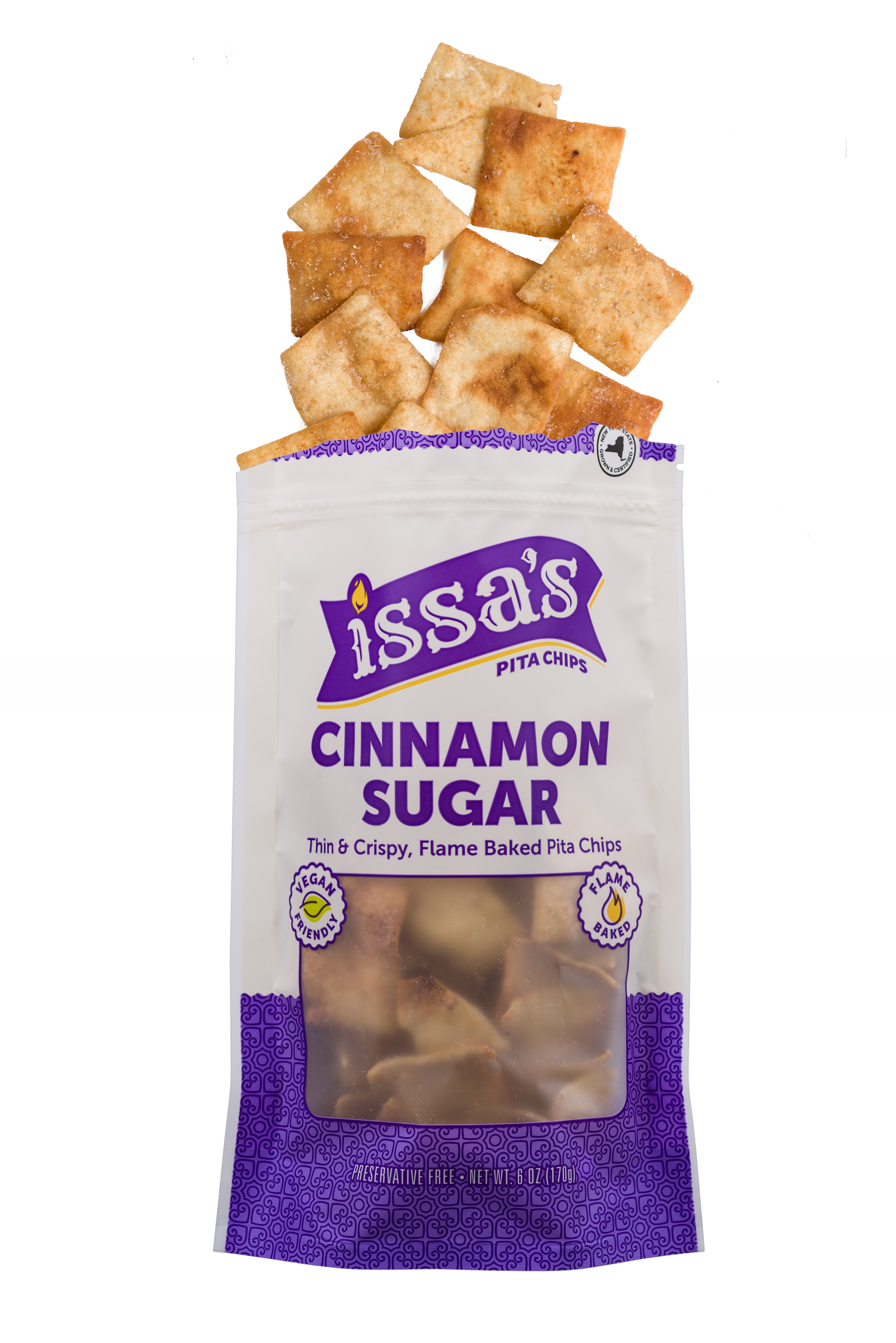 Cinnamon Sugar Issa's Pita Chips