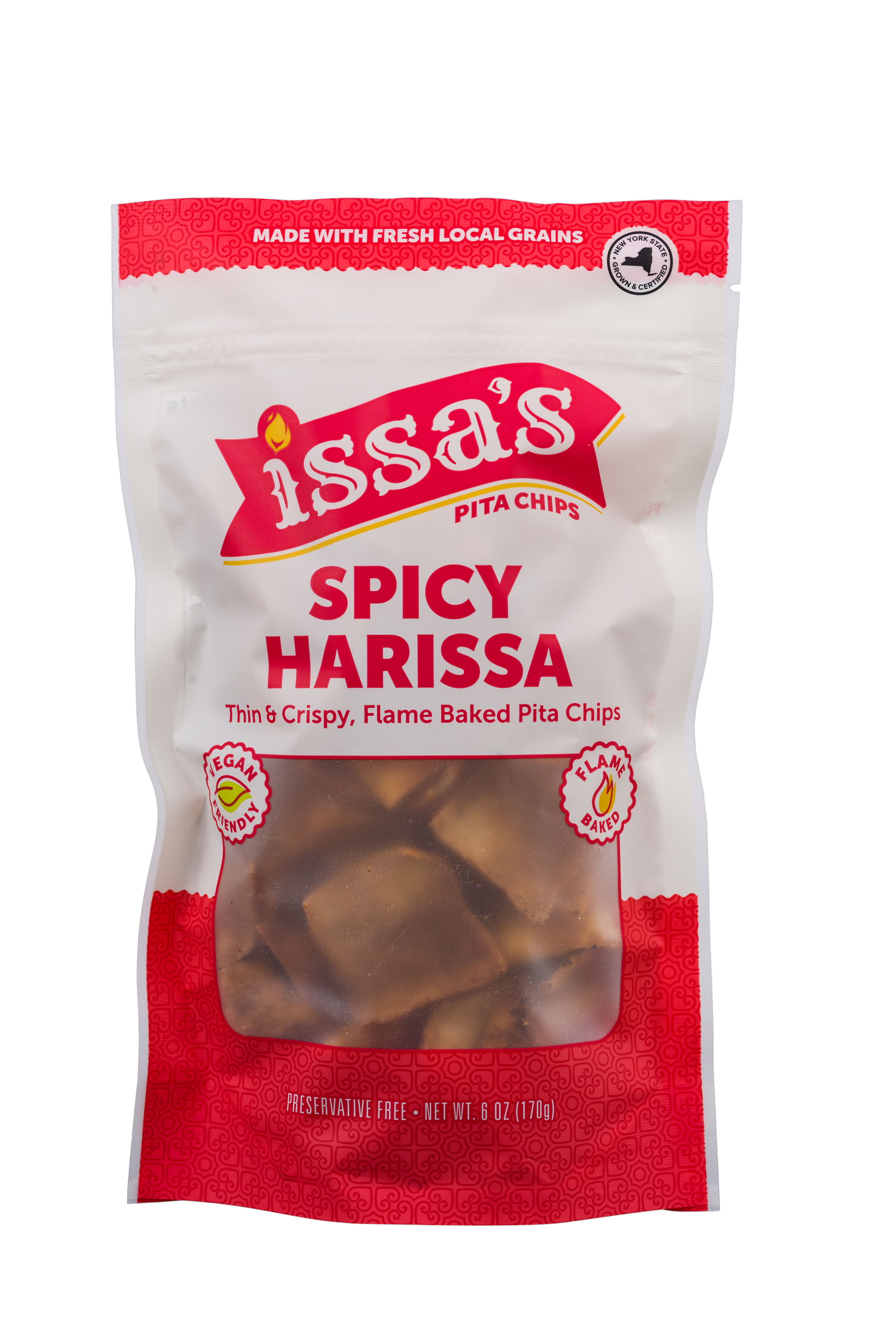 Spicy Harissa Issa's Pita Chips