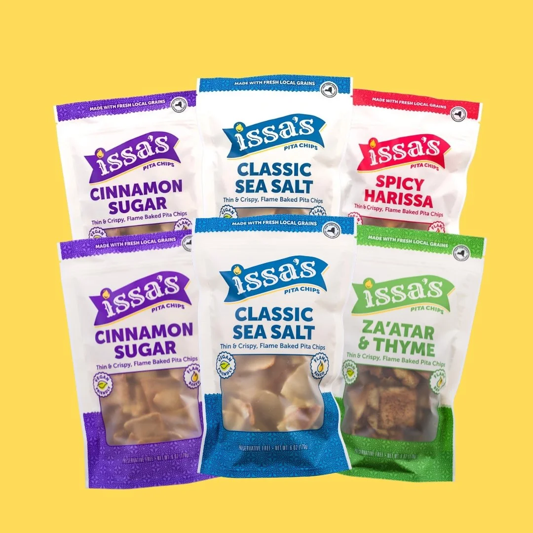 Issa's Pita Chips: Variety Pack of 6