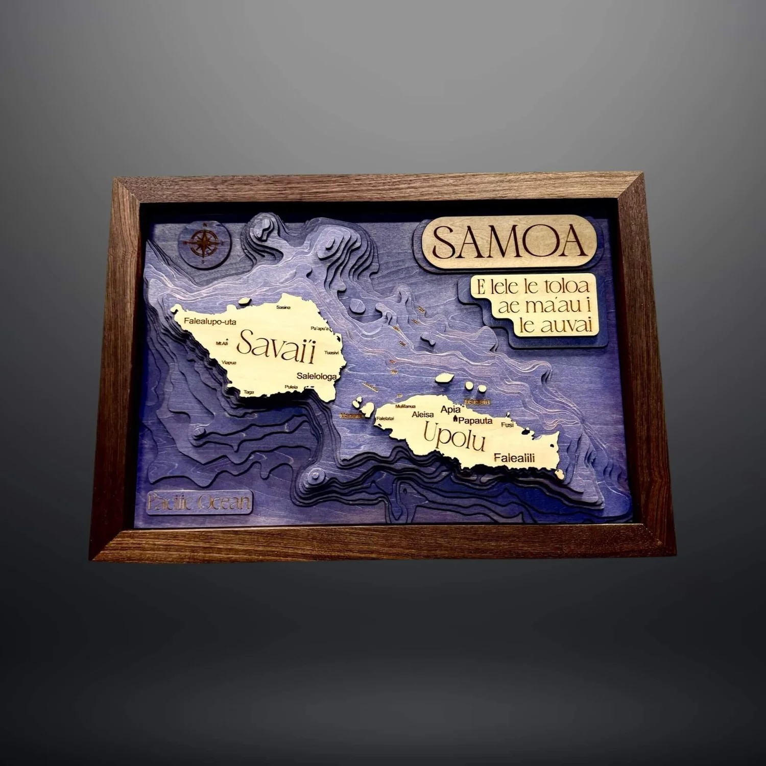 Custom 3D Topographic Maps | Laser-Cut Wood Map — JKC Woodwork