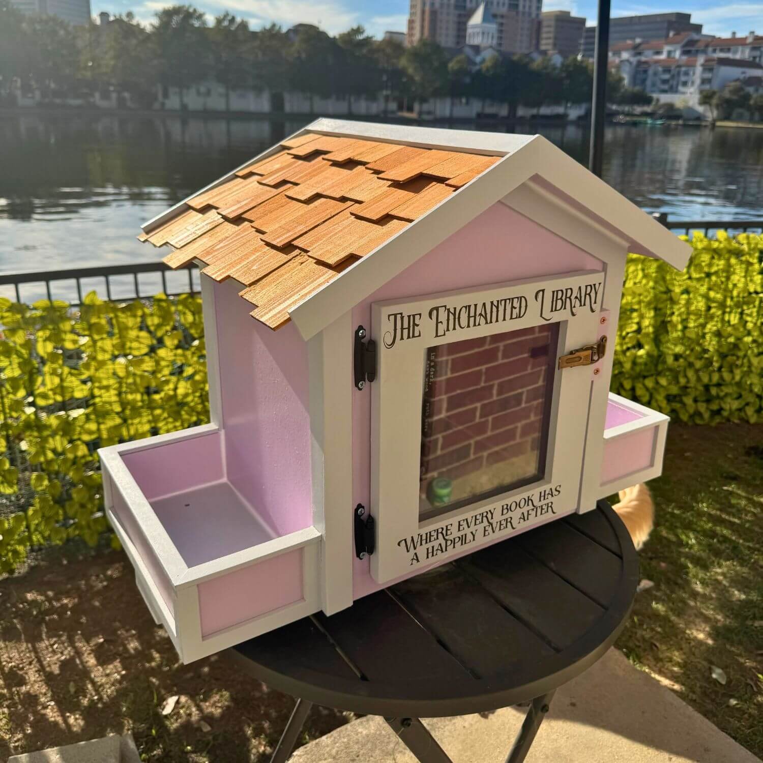 Custom Free Little Library Book Boxes in Dallas, TX — JKC Woodwork