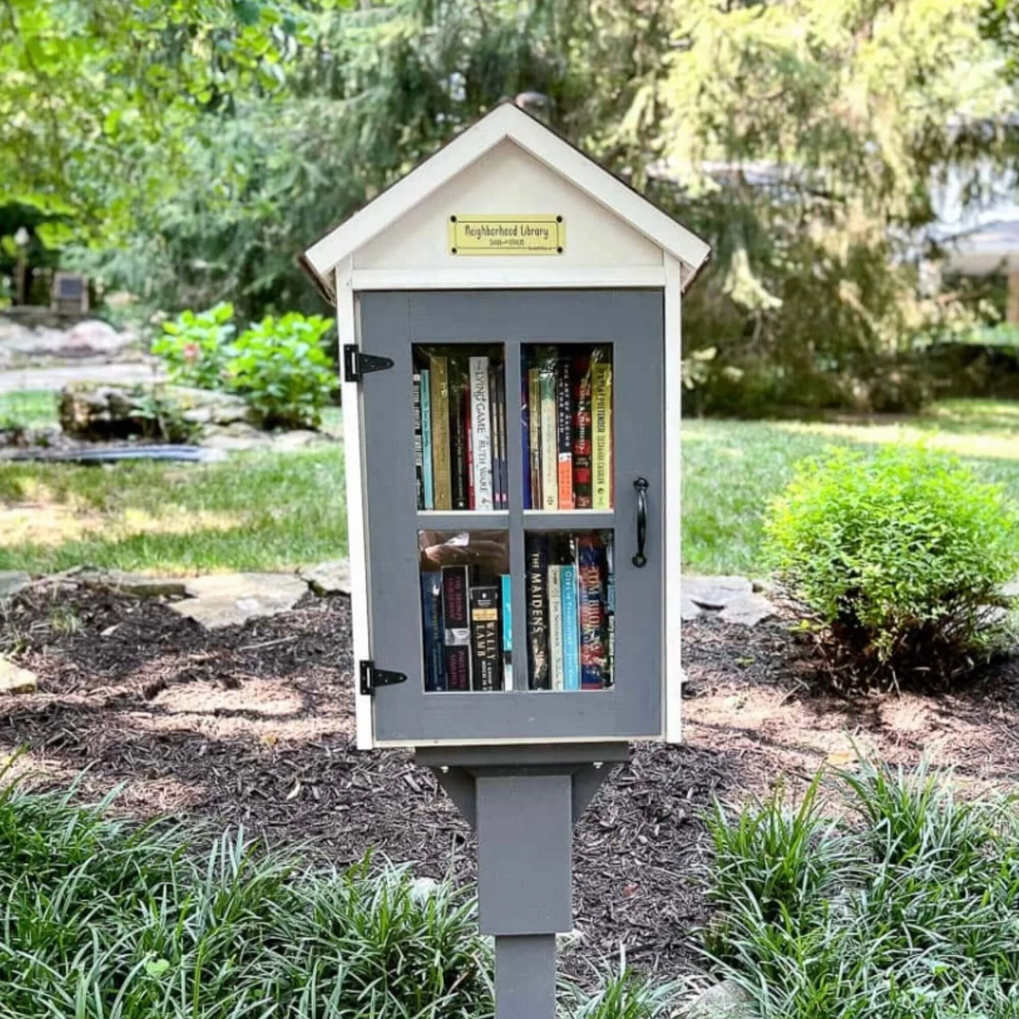 Custom Free Little Library Book Boxes in Dallas, TX — JKC Woodwork