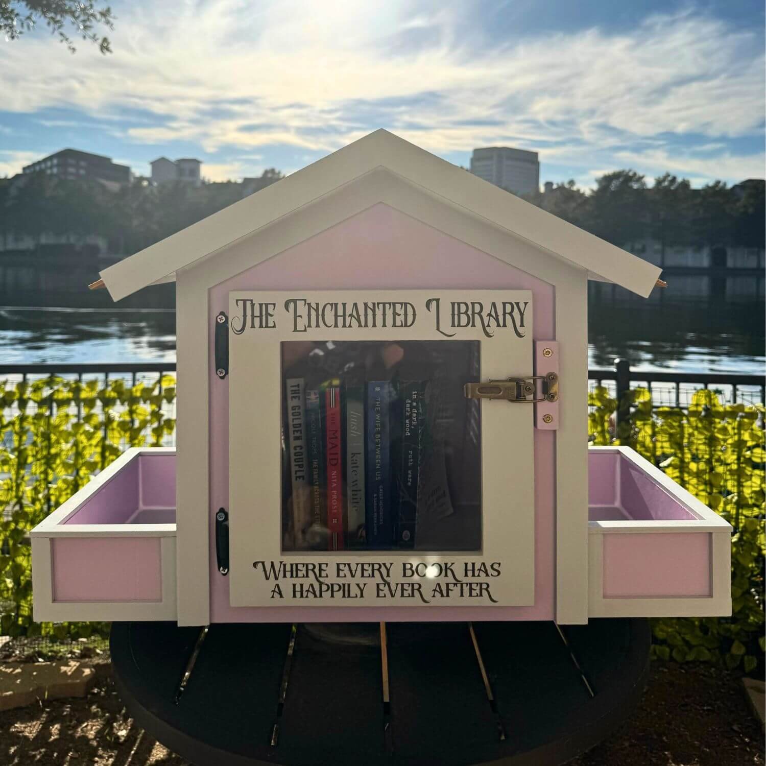 Custom Free Little Library Book Boxes in Dallas, TX — JKC Woodwork