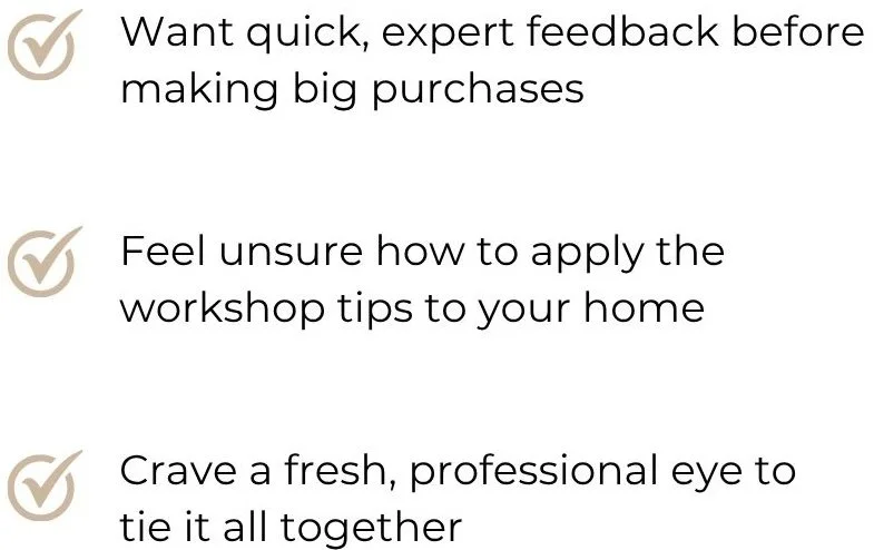 Want quick, expert feedback before making big purchases