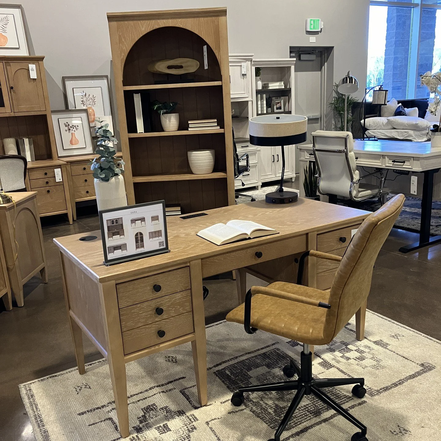We 💛 seeing our designs come to life at retail! There&rsquo;s nothing quite like walking into a store and spotting our creations styled and ready to find their new homes. 🏡 Whether it's our signature soft curves, warm oak wood, or modern organic de