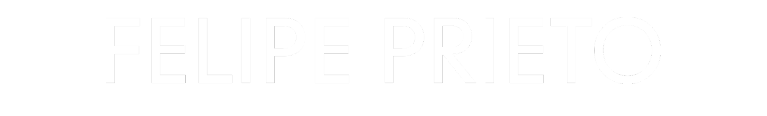 Black background with white text that says "FELIPE PRIEJO"