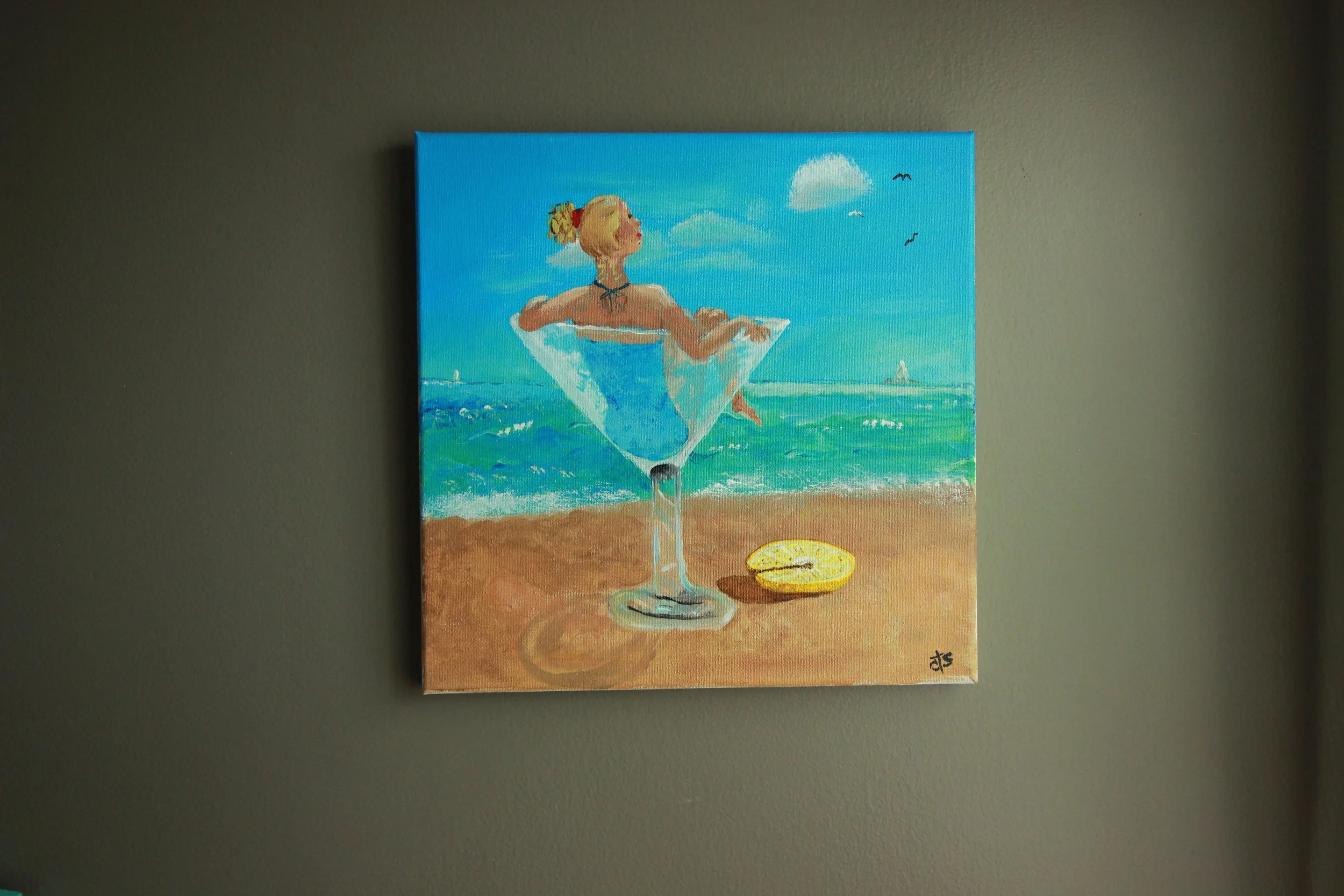Girl in a Martini Glass on Dark 2.JPG