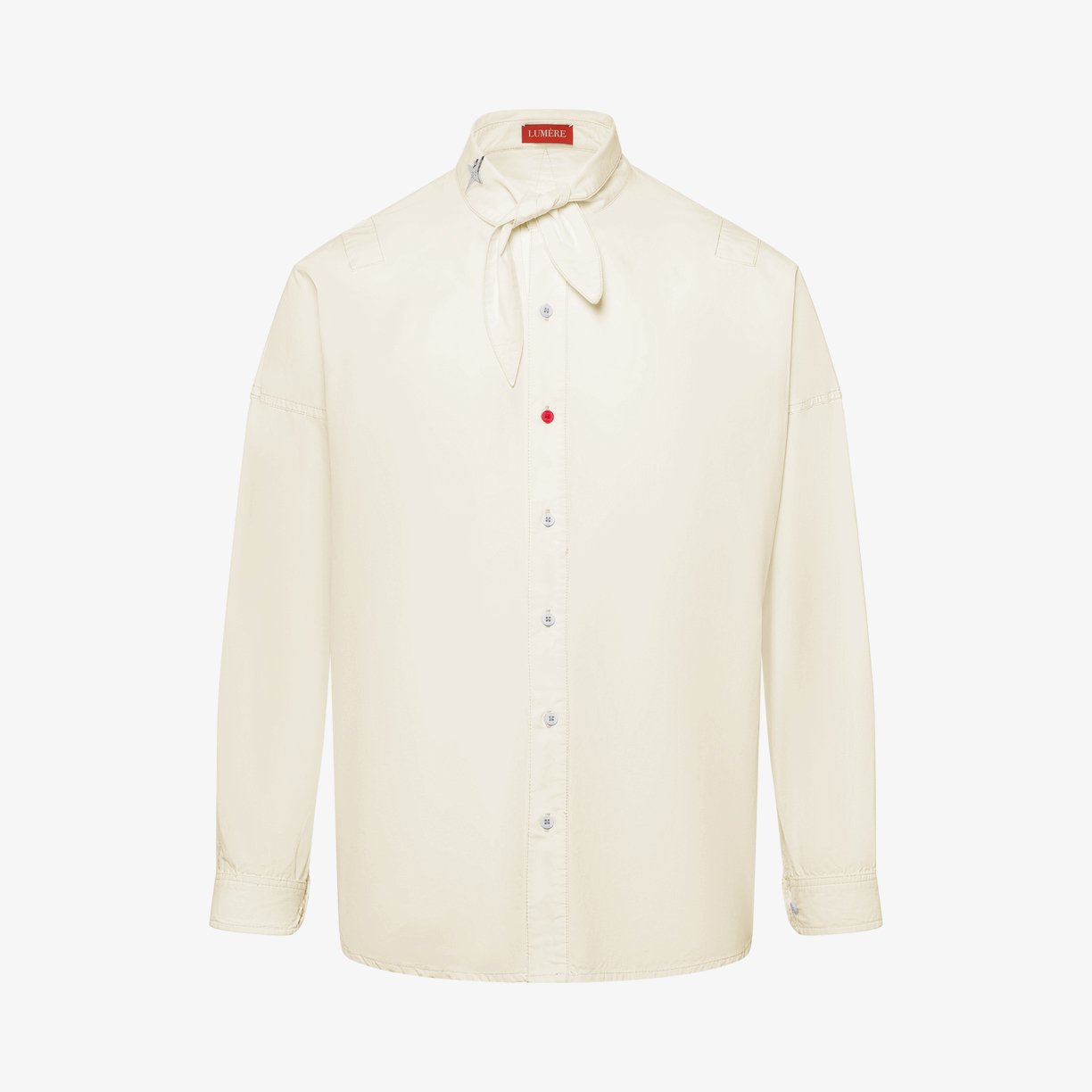 Ivory 'Belgrad' Ascot Shirt