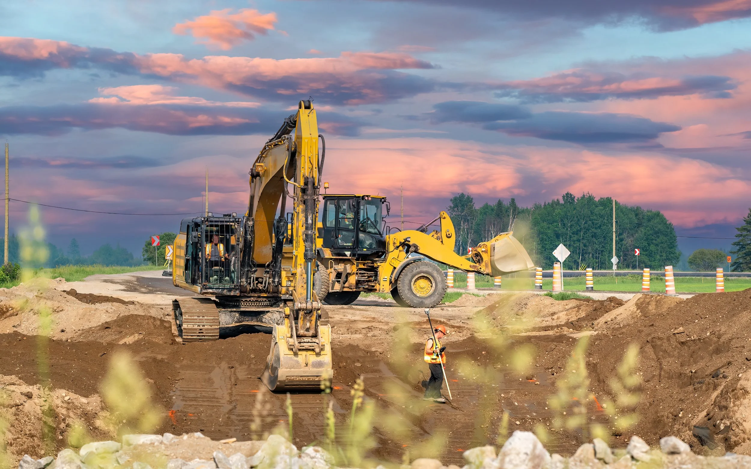 NW Development and Underground ready for civil work and moving dirt