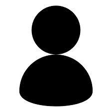 Silhouette of a person or user icon
