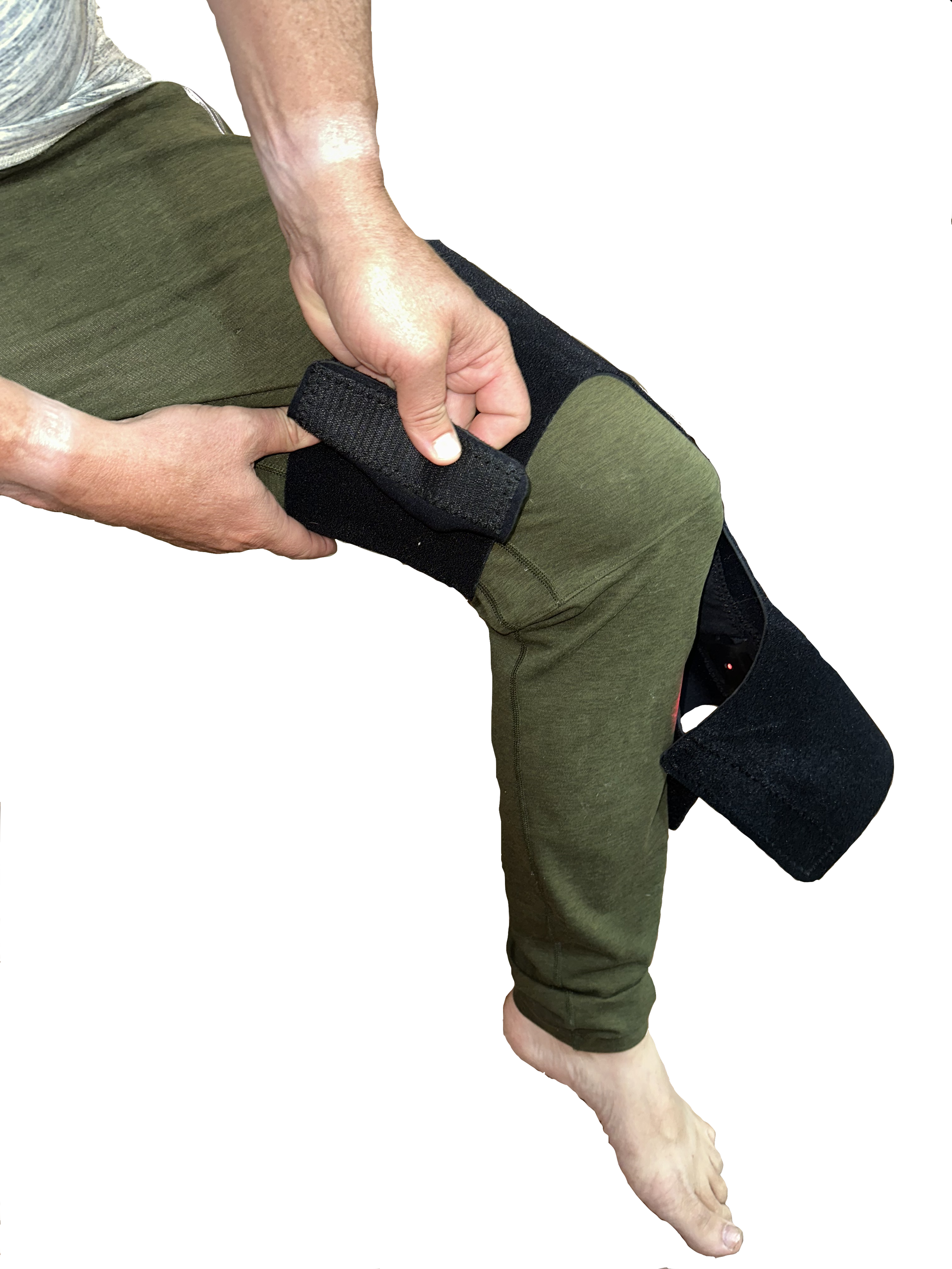 2. Wrap top over bottom
