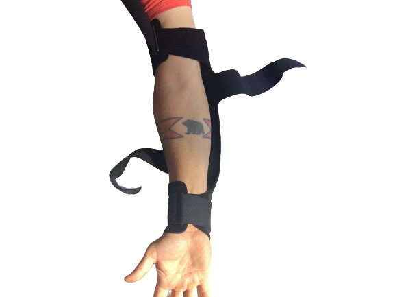 1. Find strap closest to shoulder