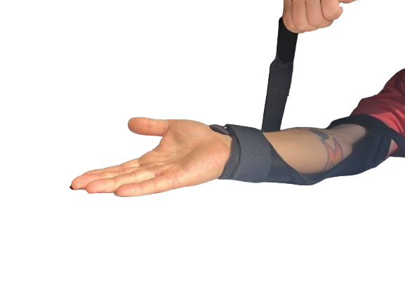 1. Find strap next-closest to wrist