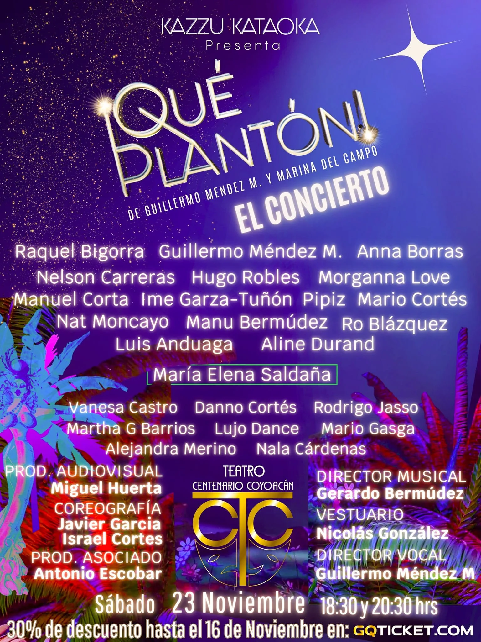 Qué Plantón, el concierto